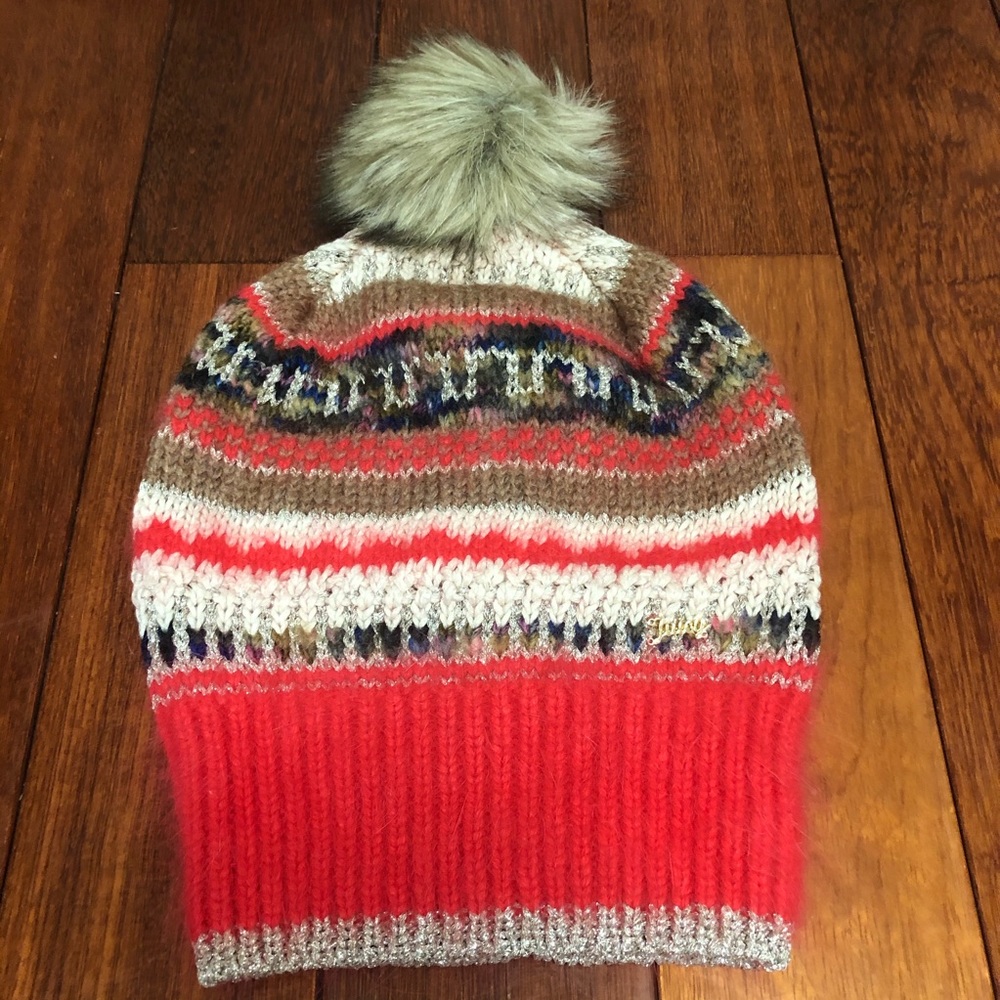 Juicy Couture Beanie with Pompom